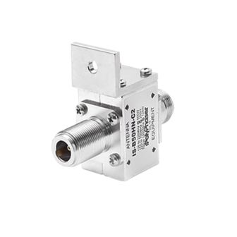 ISB50HNC2 POLYPHASER Coaxial DC Block Protector High Power with Frontal Flange N Fema