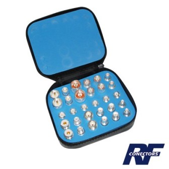 RFA4024 RF INDUSTRIES LTD Universal UNIDAPT Kit 30 Pcs. of Silver
