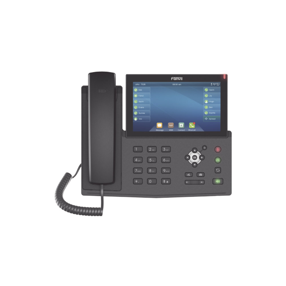 FANVIL X7F Enterprise IP phone for 20 SIP lines 7  Touch Screen