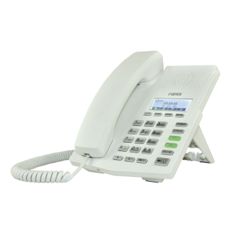 X3CW FANVIL IP Phone X3 White Color 2 SIP Lines HD Voice and 3 Way Conference PoE wit