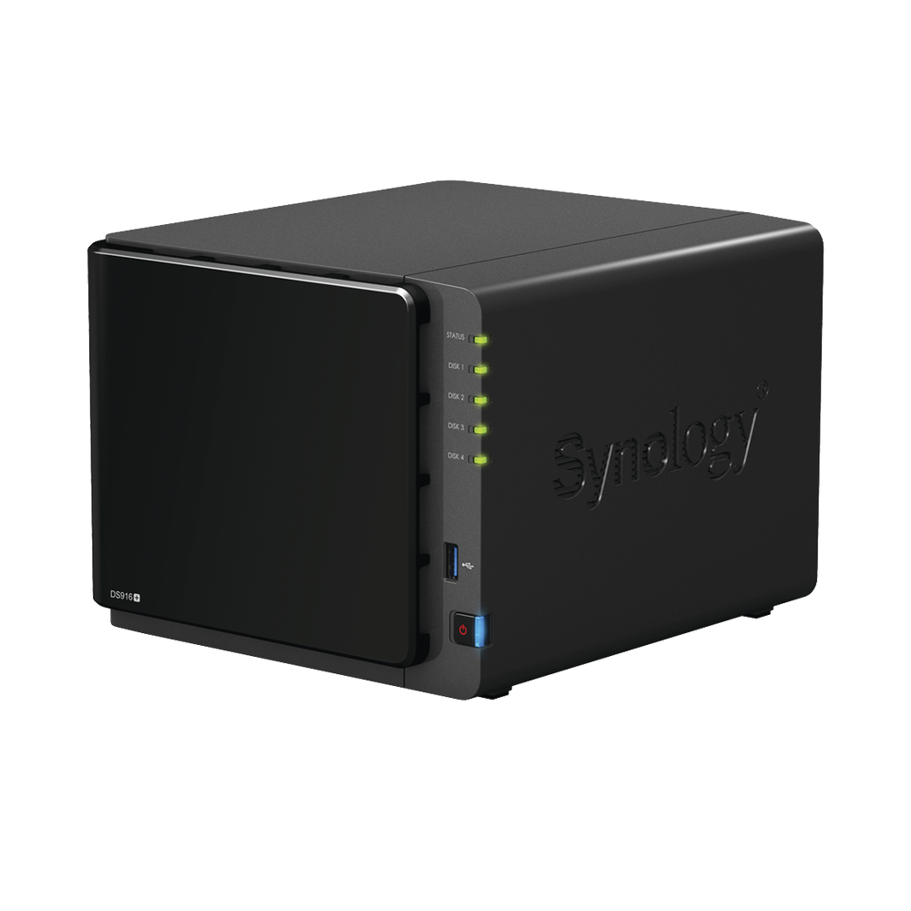 DS916PLUS SYNOLOGY Desktop NAS Server with 4 Bay Up to 90TB DS-916-PLUS