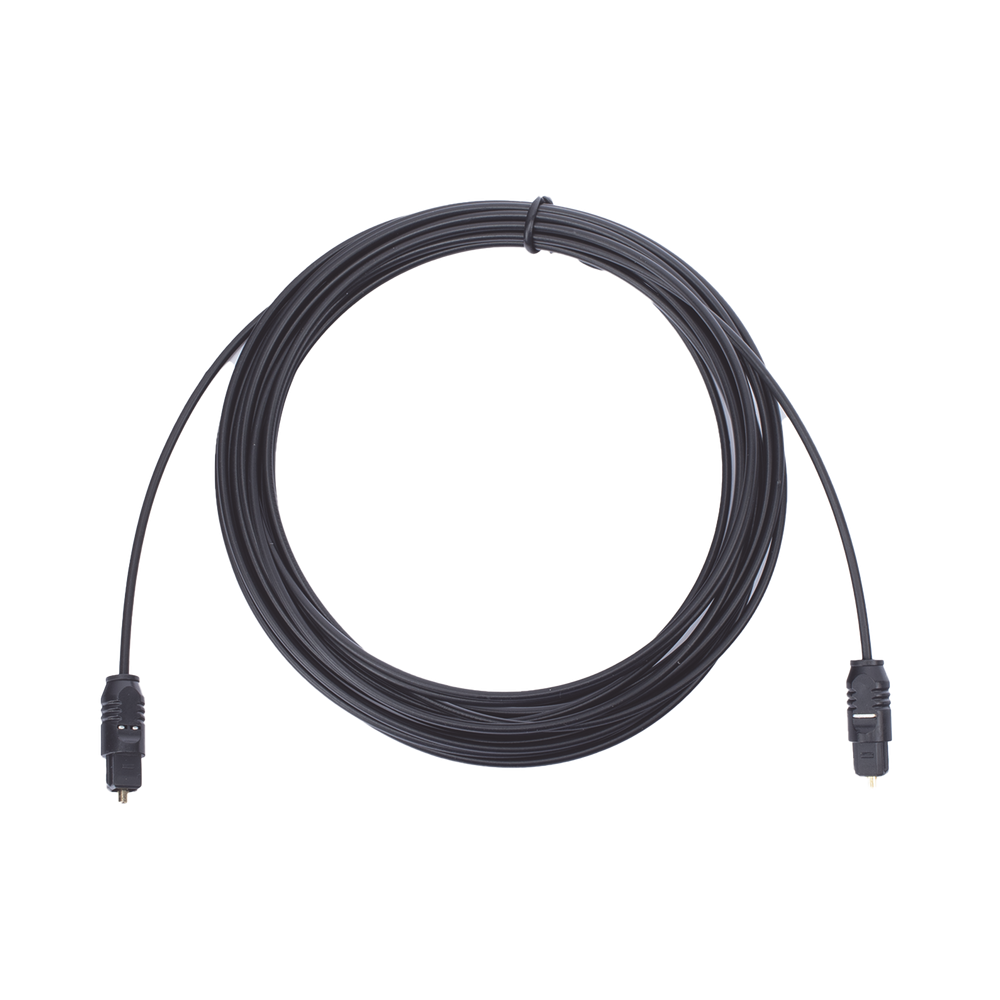 EPTOS15 EPCOM PROAUDIO Toslink Fiber Optic Cable Ideal for Sending Digital Audio for