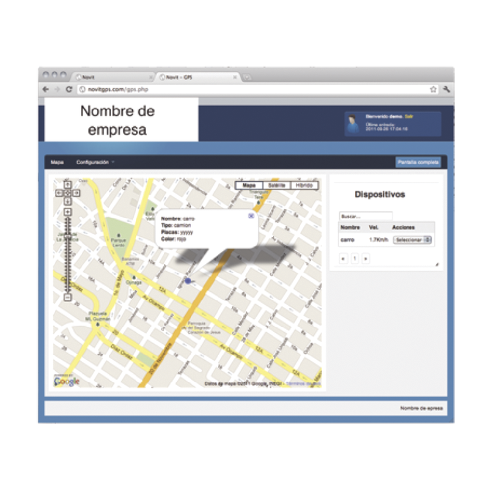 ANUALIDADNOVIT Syscom Annual license for 1 Tracker for Novit platform ANUALIDADNOVIT