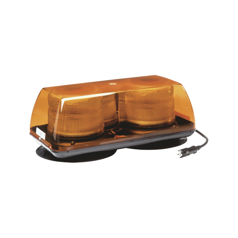 X5350MA ECCO Strobe Light MiniBar Amber Color Magnetic Mounting X5350-MA