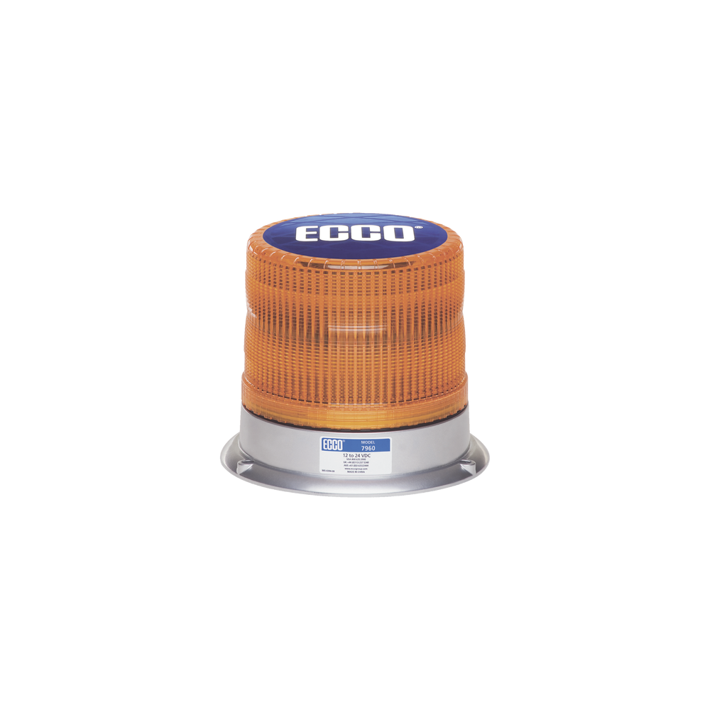 X7960A ECCO 7960 Series Pulse LED beacons SAE Class I Amber color X7960A