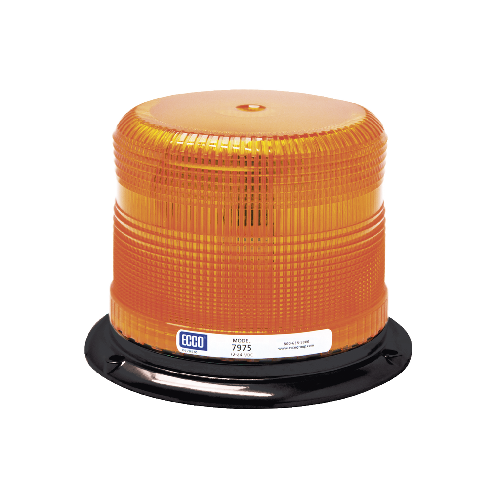 X7975A ECCO Series Pulse II LED beacons  amber with permanent assembly X7975-A