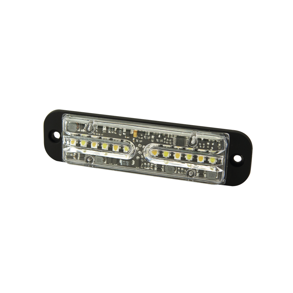 ED3702RBC ECCO Perimetral light with 18 LEDs red blue and clear colors ED3702RBC