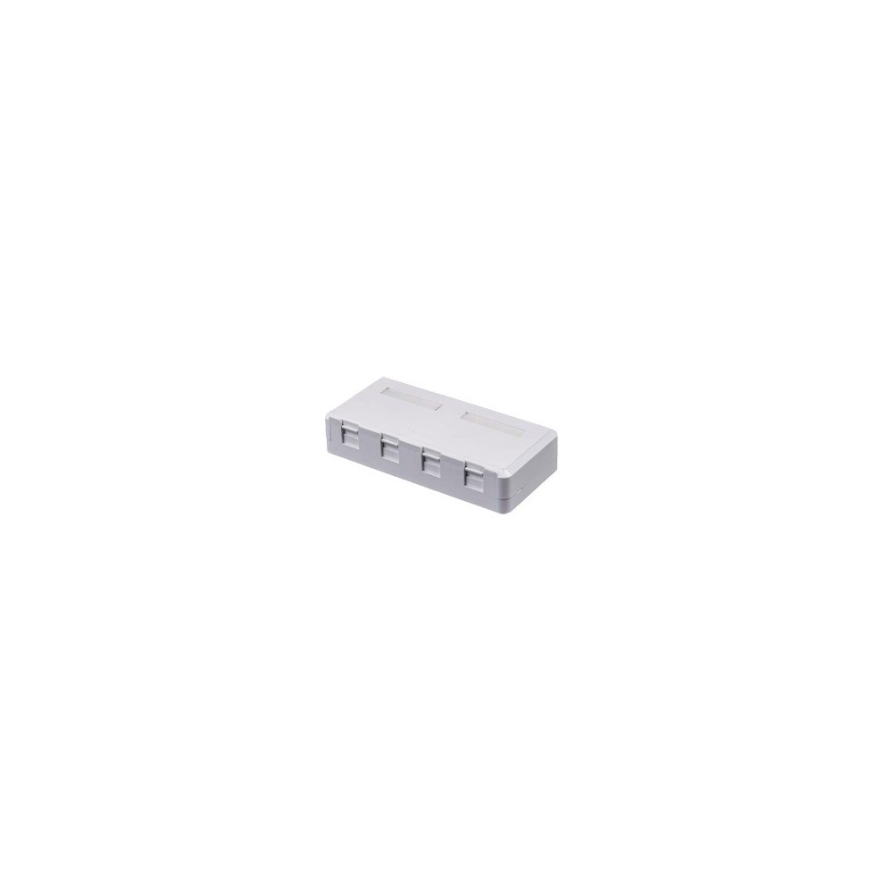 LPWP07B LINKEDPRO BY EPCOM Wall Box 4-Ports without Jack LP-WP-07B