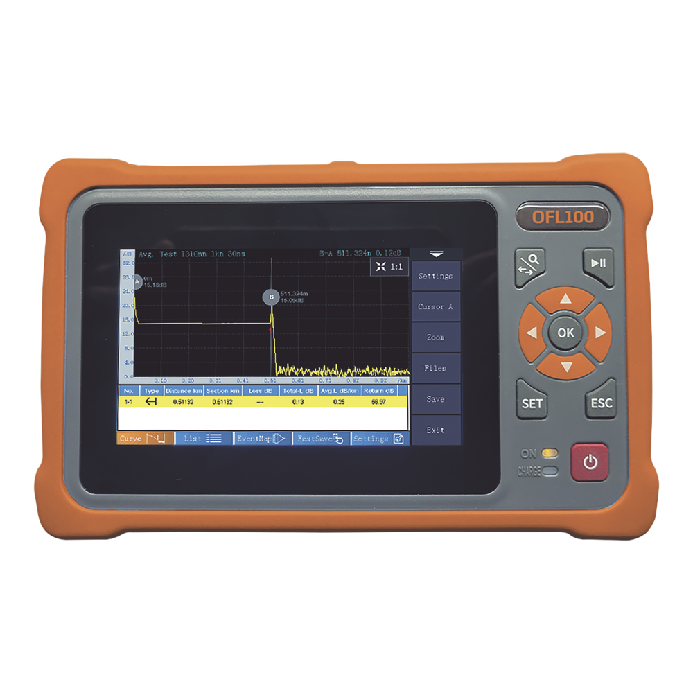 OFL100 TEMPO OTDR for Optical Fiber Testing for 1310 & 1550 nm Wavelength / SC/APC in