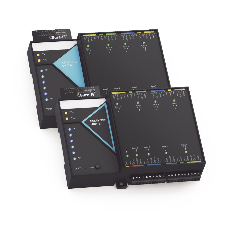 DS010RELAYPRO Sure-Fi Relay Wireless Bridge / 8 Relays / Traverse up to 1 mile of con