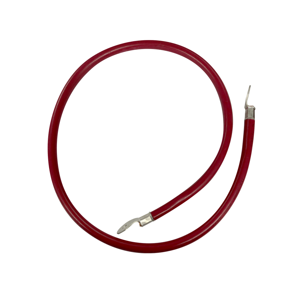 CBLAWG21R EPCOM POWERLINE Battery cable 1m red 2 AWG with lug terminals on both ends