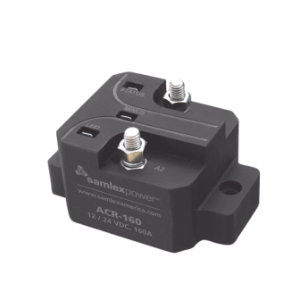 ACR160 SAMLEX Battery Isolator and an Automatic Charging Relay for 12/24 Vdc Vehicles