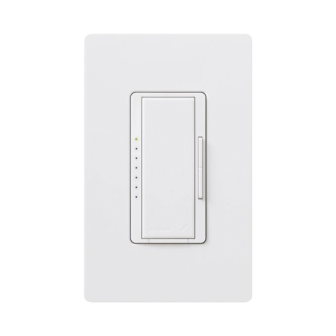 RRDPROWH LUTRON ELECTRONICS Dimmer PRO 250W to LED/CFL Neutral connection optional. R