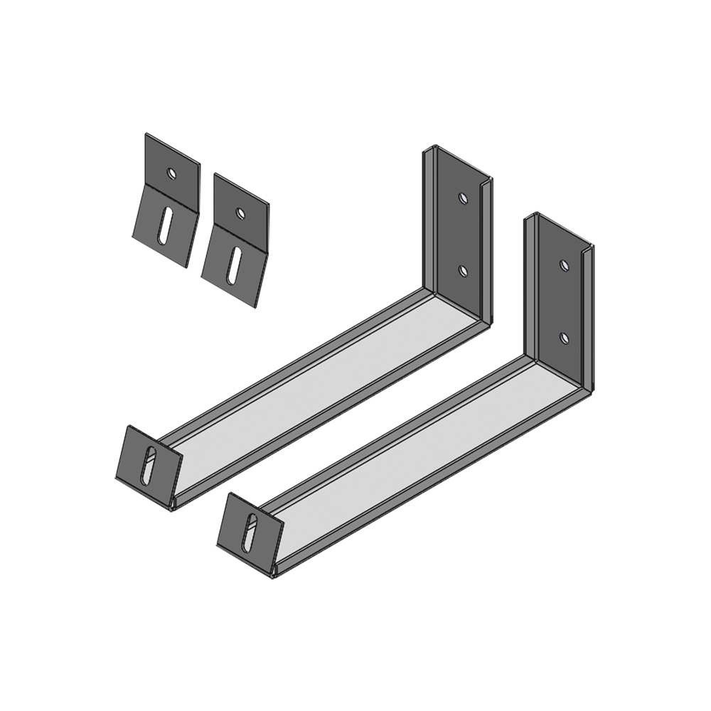 EXPOBASETSM EPCOM INDUSTRIAL Angle Brackets to Support Solar Panel in Wall (Use Only