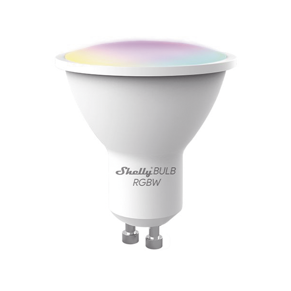 SHELLYDUOGU10RGBW SHELLY Smart bulb GU10 with wireless signal works with app Shelly C