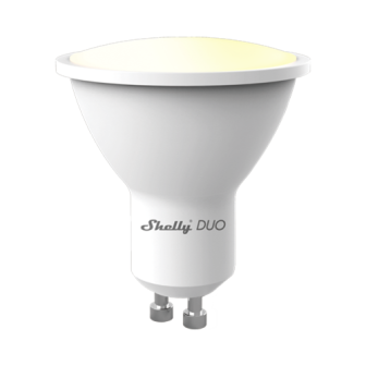 SHELLYDUOGU10 SHELLY Smart bulb GU10 with wireless signal works with app Shelly Cloud