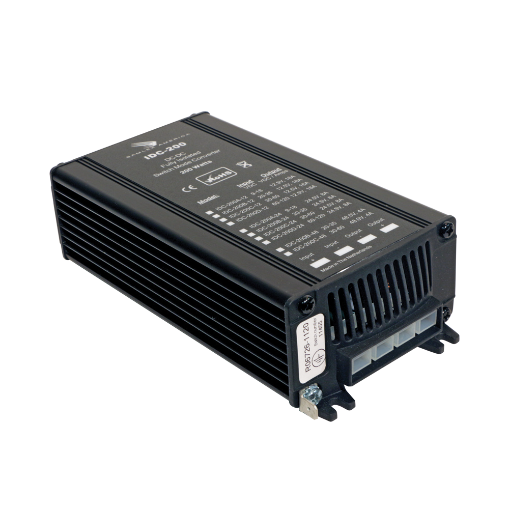 IDC200C24 SAMLEX Isolated Converter DC-DC  Input : 30-60 Vcc Output: 24 Vcc 8 Amp IDC