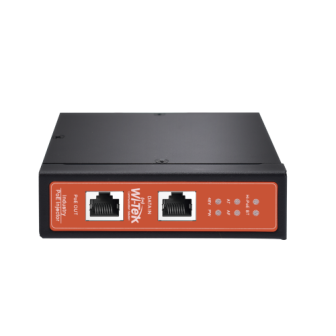 WIPOE58BTIDC WI-TEK Industrial PoE Injector / DC Input 12-57V / PoE Output Up to 90W