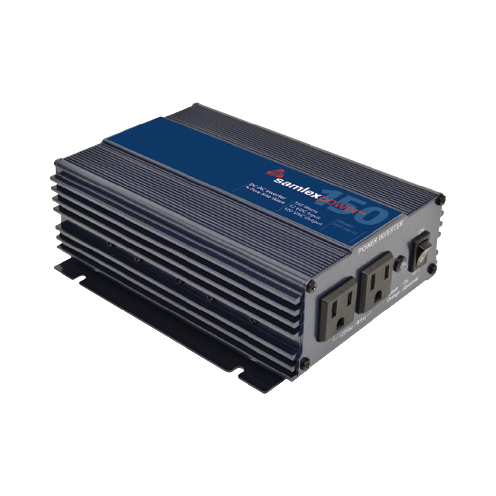 PST15012 SAMLEX DC-AC Pure Sine Wave Inverter 150 W Ent: 12 Vdc Sal:120 Vac PST-150-1