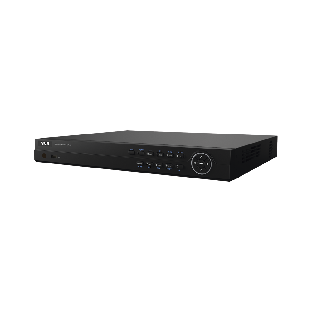 XR216A16PUS EPCOM 16 Channels NVR / H.265 / 16 Plug and Play PoE ports / 4K video out