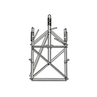 RSB07 ROHN Short Base for section 7 for Self Supporting Towers RS