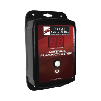 TGCDA TOTAL GROUND Lightning Strike Counter TG-CDA