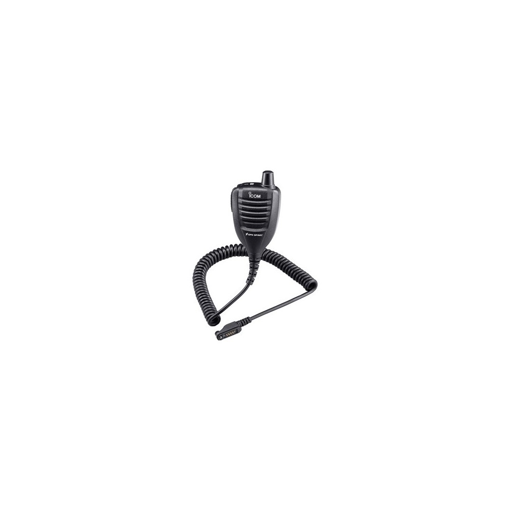 HM170GP ICOM Lapel GPS Speaker Microphone Only Operates with GPS
