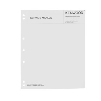 MANTK980 KENWOOD Technical guide for TK980 MAN-TK980