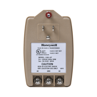 1361GT HONEYWELL HOME RESIDEO Transformer for 16.5Vac 40VA 1361-GT