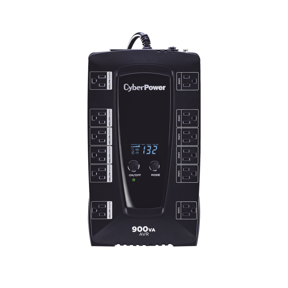 AVRG900LCD CYBERPOWER 900VA / 480W UPS Interactive Line with Auto