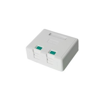 LPWP06 LINKEDPRO BY EPCOM 2-port Wall Box without Jack LP-WP-06