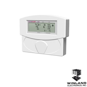 EA20012 WINLAND ELECTRONICS Thermostat Temperature and Humidity Detector 2-zones Incl