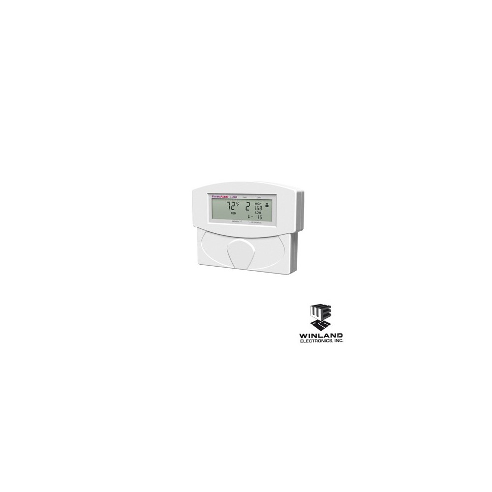 EA20012 WINLAND ELECTRONICS Thermostat Temperature and Humidity Detector 2-zones Incl