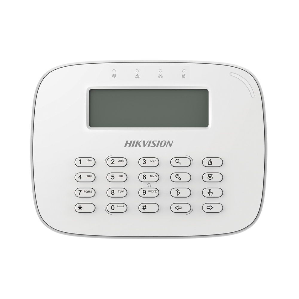 DSPKLRT HIKVISION Wired LCD Keypad Compatible with the DS-PHA64-W4P Panel / Hikvision