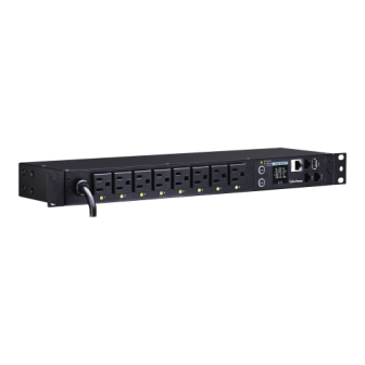PDU41001 CYBERPOWER Switched PDU for Energy Distribution with 8 O
