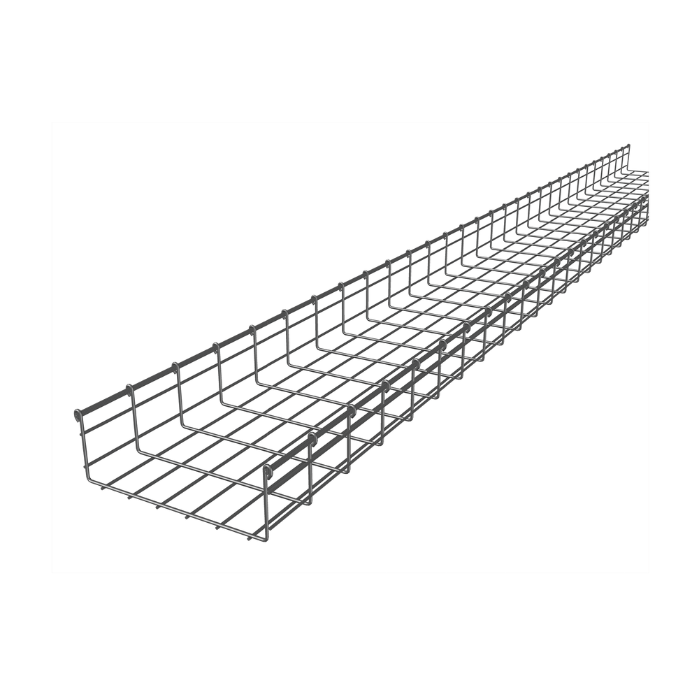 MG50445EZ CHAROFIL Wire Mesh Cable Tray up to 553 Cat6 Cables (4.567/11.81 in)116/300