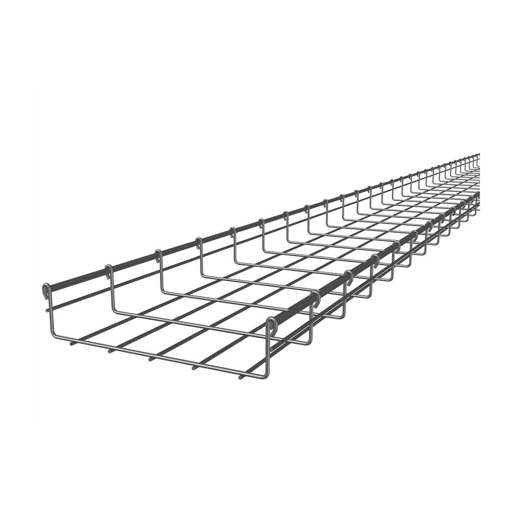 MG50434EZ CHAROFIL Wire Mesh Cable Tray Electro Galvanized up to 252 Cat6 Cables Sect