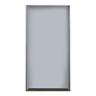 5052A ASSA ABLOY Galvanized Metal Door Fire Resistant 4 0  x 8 0  5052A