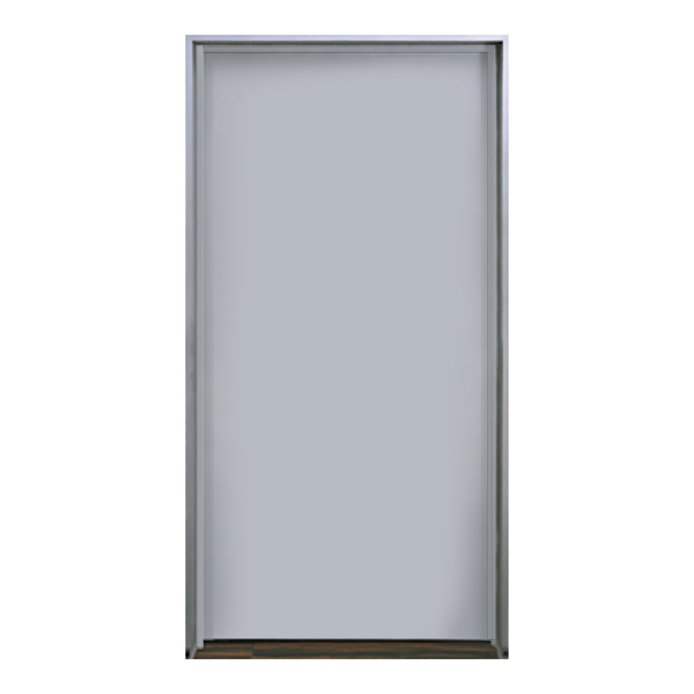 5052A ASSA ABLOY Galvanized Metal Door Fire Resistant 4 0  x 8 0  5052A