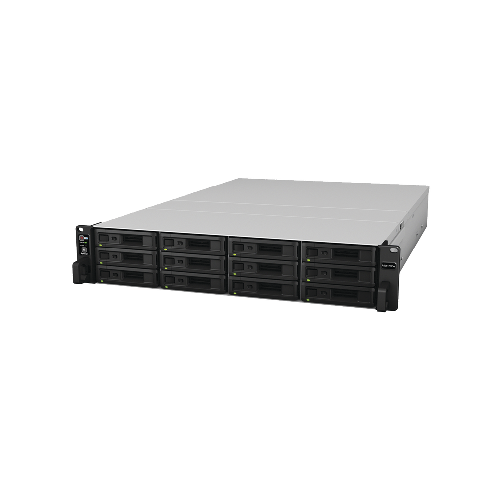 RS3617RPXS SYNOLOGY NAS Server for Rack of 12 Bays up to 432TB with redundant power s