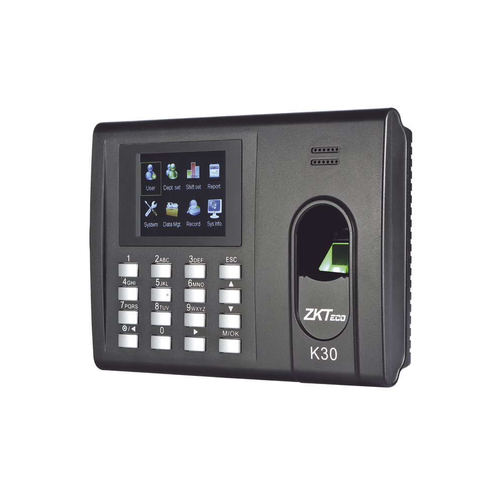 K30 ZKTECO Fingerprint Reader and proximity card reader / TCP-IP Time Attendance and