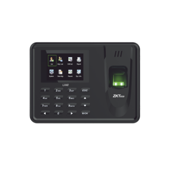 LX40Z ZKTECO Fingerprint Reader with Keypad for Assistance Control 500 Users Generate