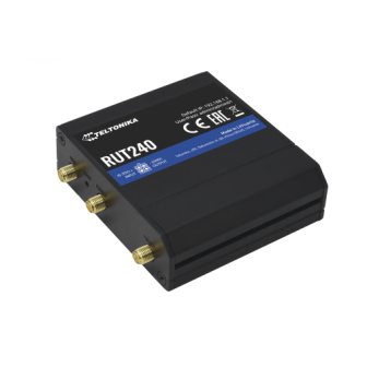 RUT240 Teltonika LTE Router SIM Card Slot 2 Ethernet Ports 10/100