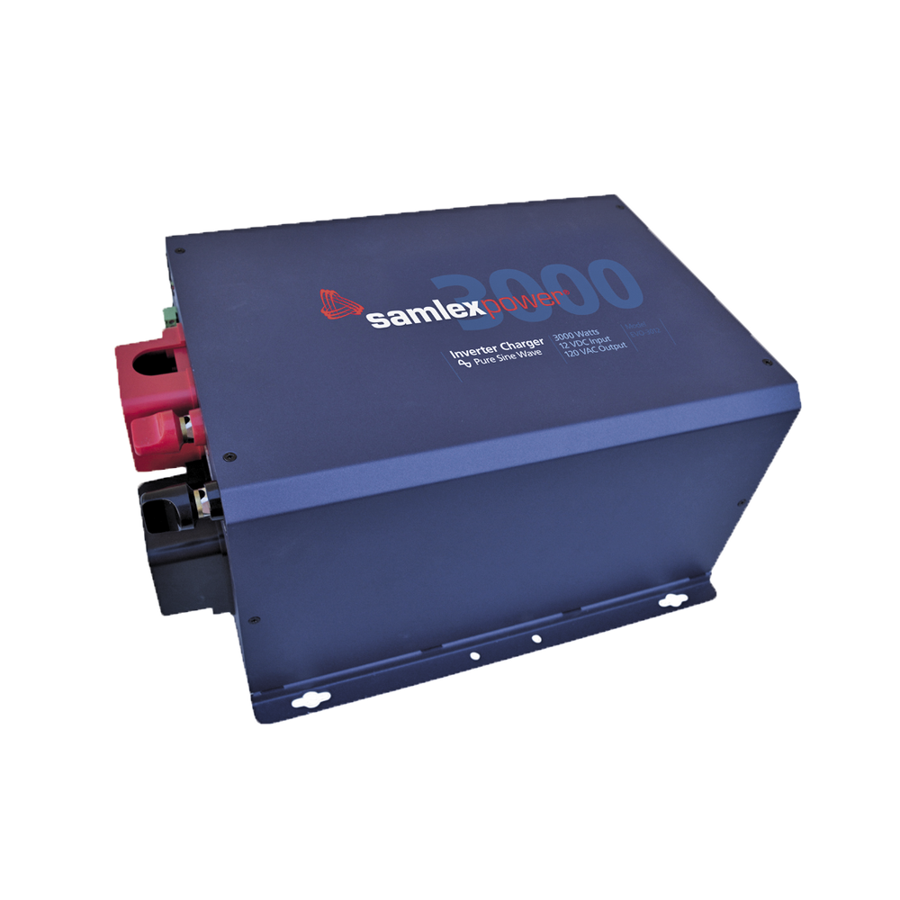 EVO3012 SAMLEX 3000 Watt UPS Pure Sine inverter/Charger Input: 12
