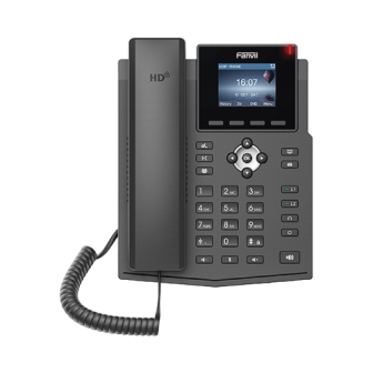 X3SPV2 FANVIL Enterprise IP Phone with 4 SIP Lines HD Voice 3-Way