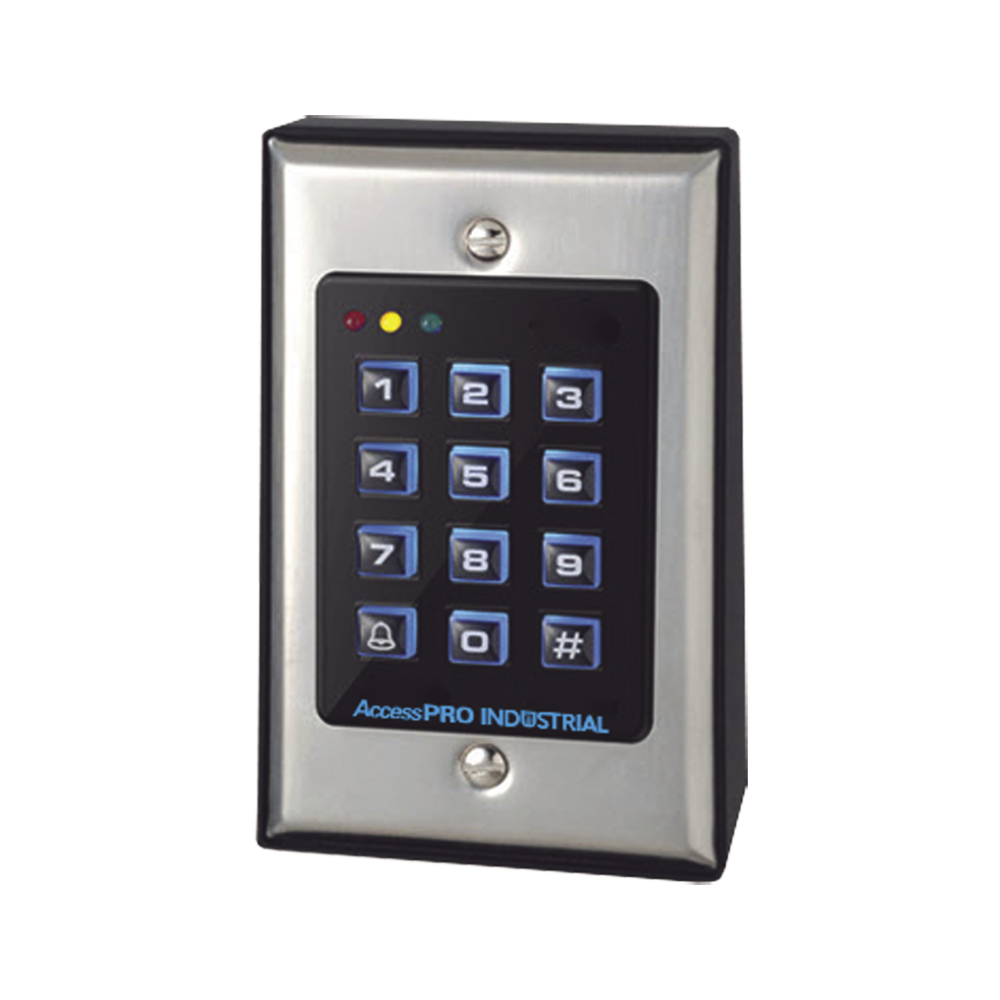 PROKEYPADSV2 AccessPRO Industrial Standalone Keypad with Integrated Proximity Reader