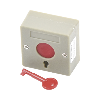 ACCESSPA53 AccessPRO Fireproof Panic Button / Reset with Key / Compact Design for Eas