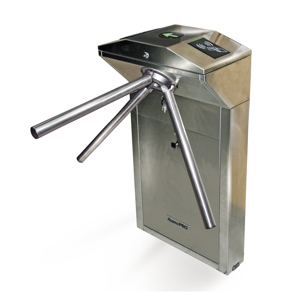 XT1000PRO AccessPRO (New Desing) Bidirectional Industrial Turnstile Stainless Steel S