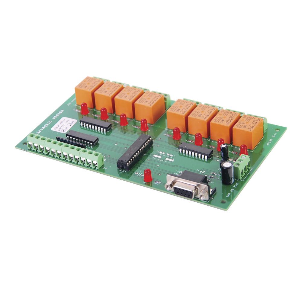 CES8 ELECTRONIC DESIGN Control Card for Inter Locks systems Programmable for up to 8