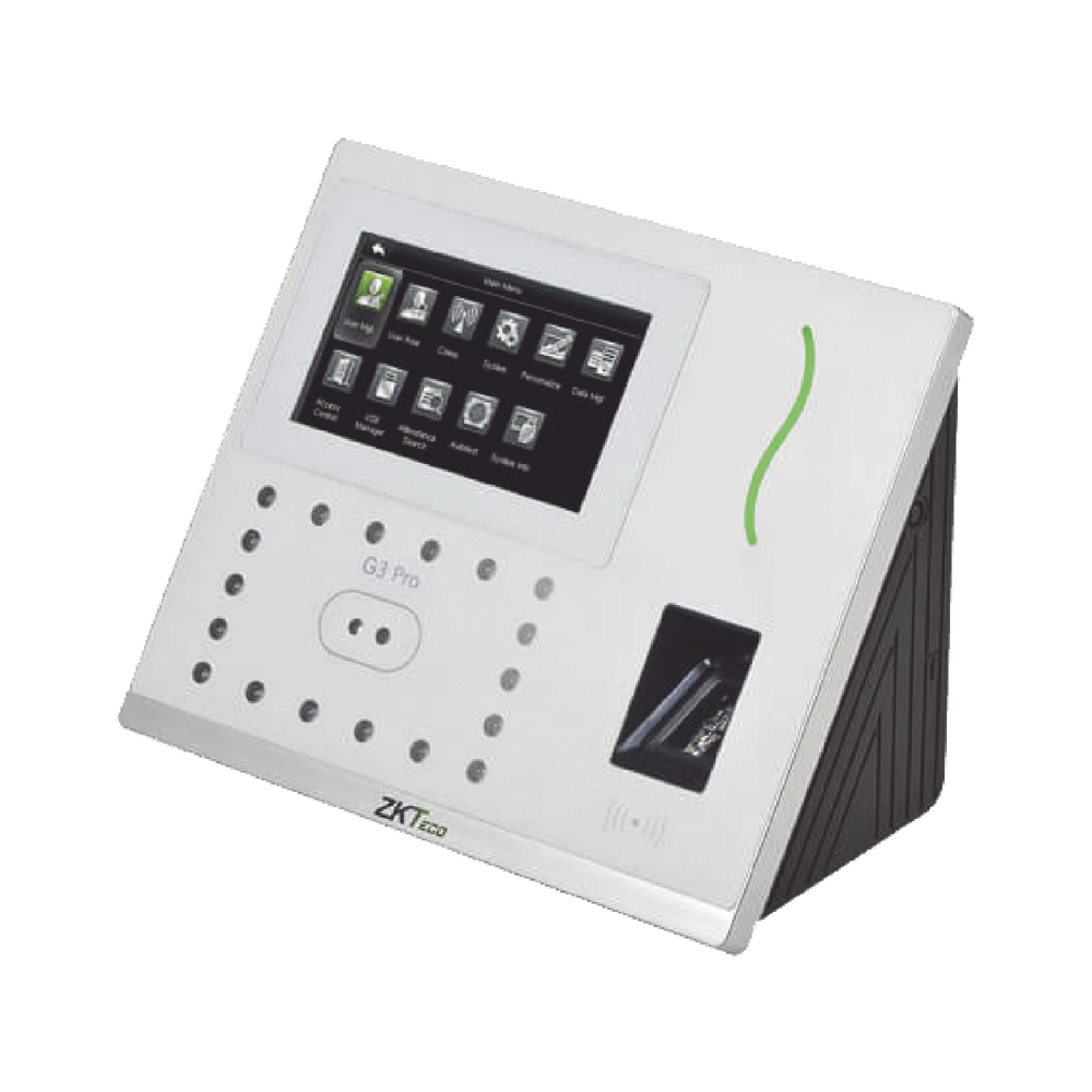 ZKG3PRO ZKTECO Facial Recognition Terminal / 12 000 Faces / 6 000 Palms / 20 000 Card